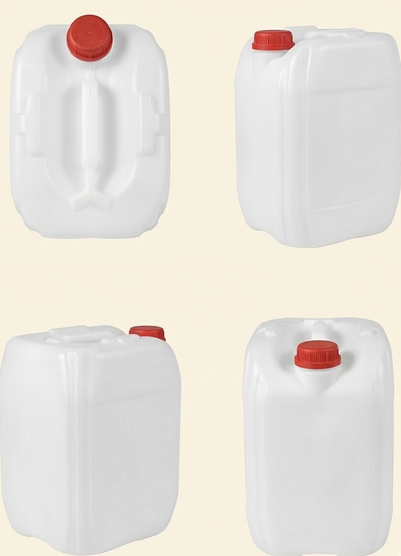 20 litrelik boş plastik bidon